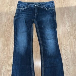 Women Silver Jeans